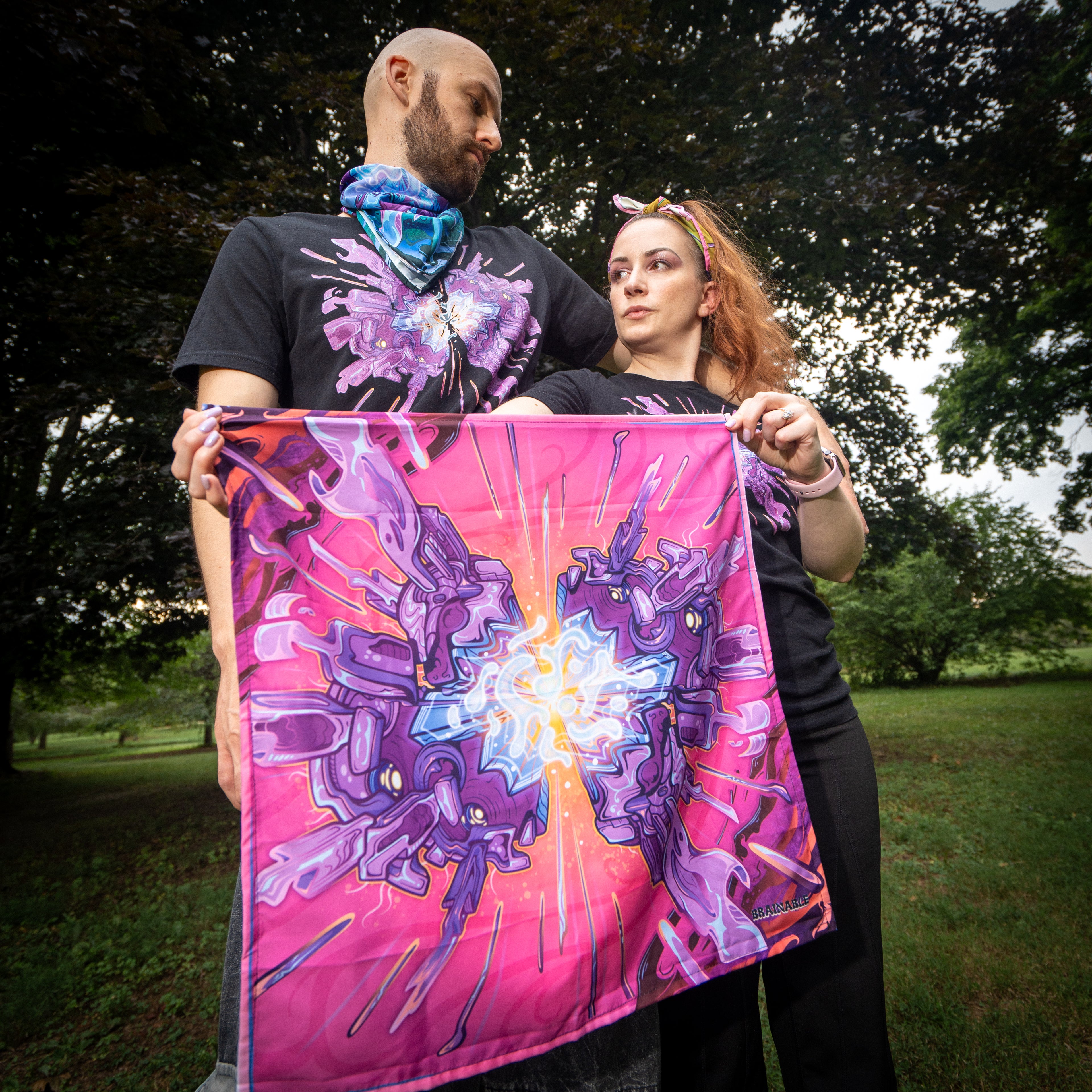 All-Over Print Bandana (Brain Teaser)