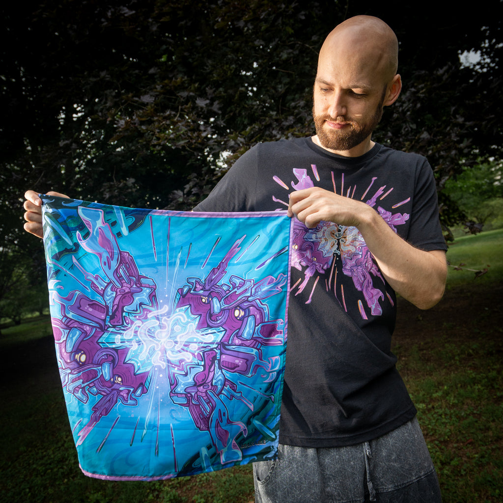 All-Over Print Bandana (Brain Blasta)